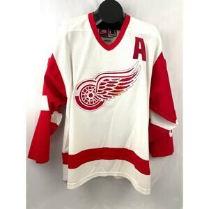 NHL Detroit Red Wings Brendan Shanahan #14 Nike Authentic Jersey MEDIUM 48 90s‎